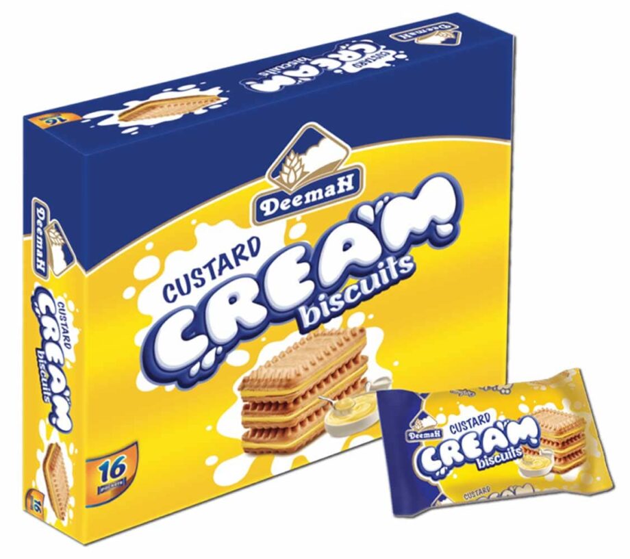 Deemah Custard Kiks 16 stk
