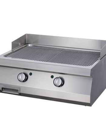 Heavy Duty Grillplade - Rillet - Dobbelt enhed - 70 cm dyb - Elektrisk