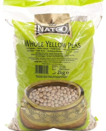 Natco Tørrede Gule Ærter 2 kg