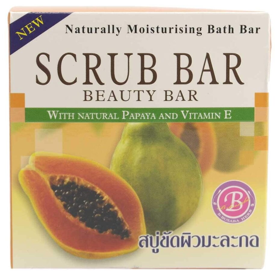Scrub Bar Papaya Soap 160 g