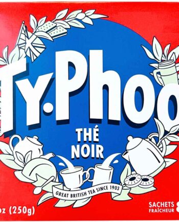 Typhoo Sort Te 80 stk
