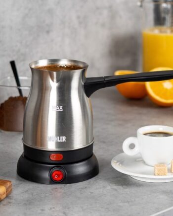 Elektrisk tyrkisk kaffekande i rustfrit stål fra Mühler - Hurtig levering