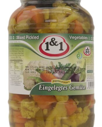 1&1 Mixed Syltede Grøntsager 1450 g