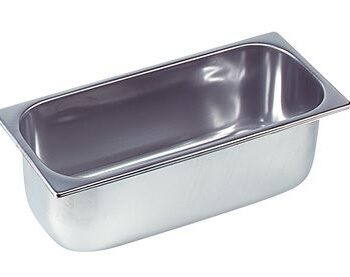 Bakke til is rustfrit stål - 5 liter