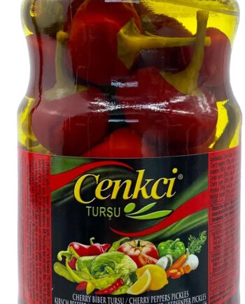 Cenkci Tursu Syltede Cherry Peberfrugter 650 g