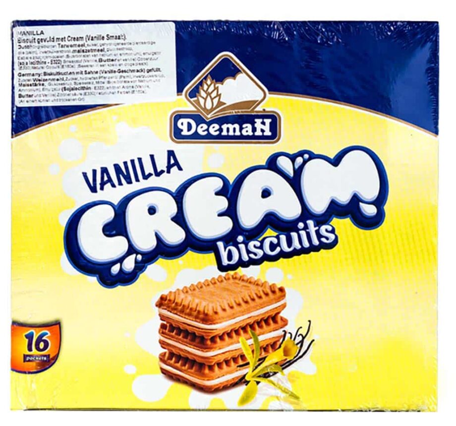 Deemah Vaniljecremekiks 16 stk
