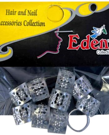 Eden Hair Beads Sølv 10 stk