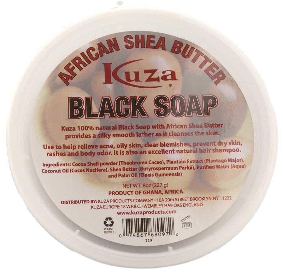 Kuza Shea Butter Black Soap 273 g