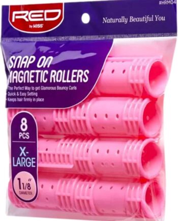 Red By Kiss Magnetic Rollers X-large