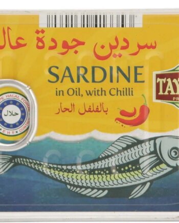 Tayba Chili Sardiner I olie 125 g