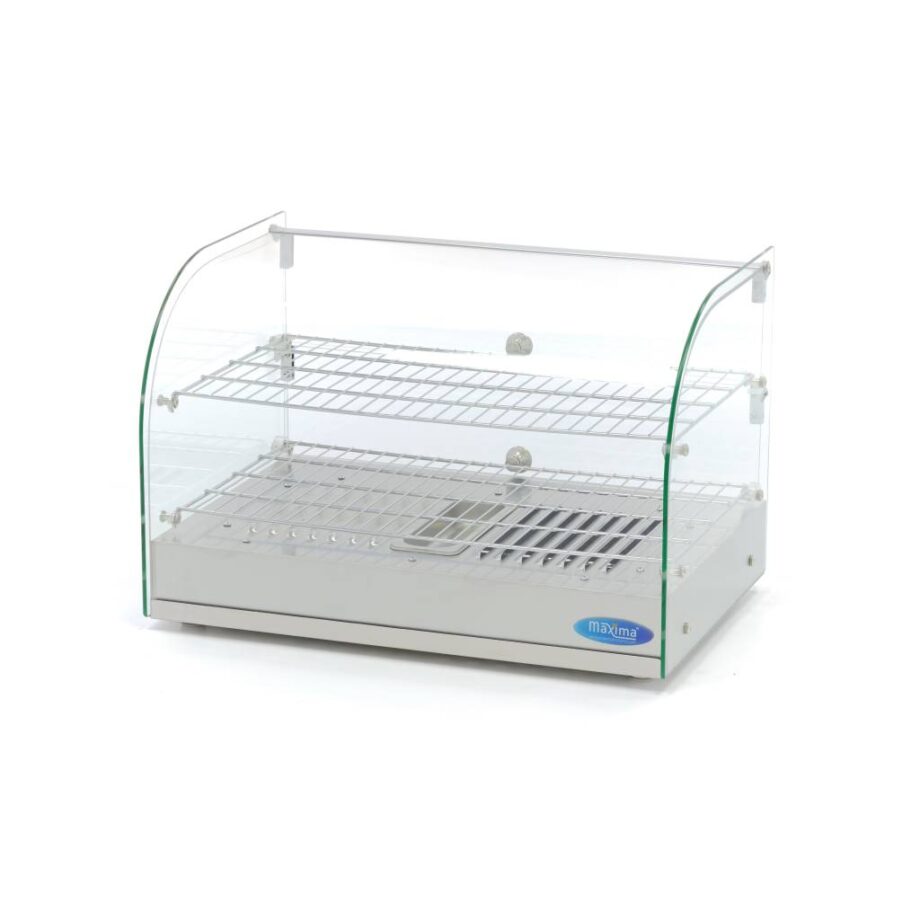 Varmeskab - Varmedisplay - 45L - 55cm - 2 hylder