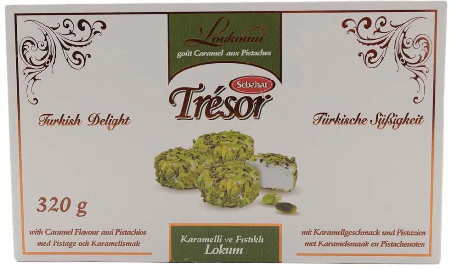 Turkish Delight Karamel & Pistacie 320 g