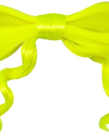 Unihair Hair Bow Barrette - Neongul