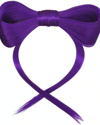 Unihair Hair Bow Barrette - Purple