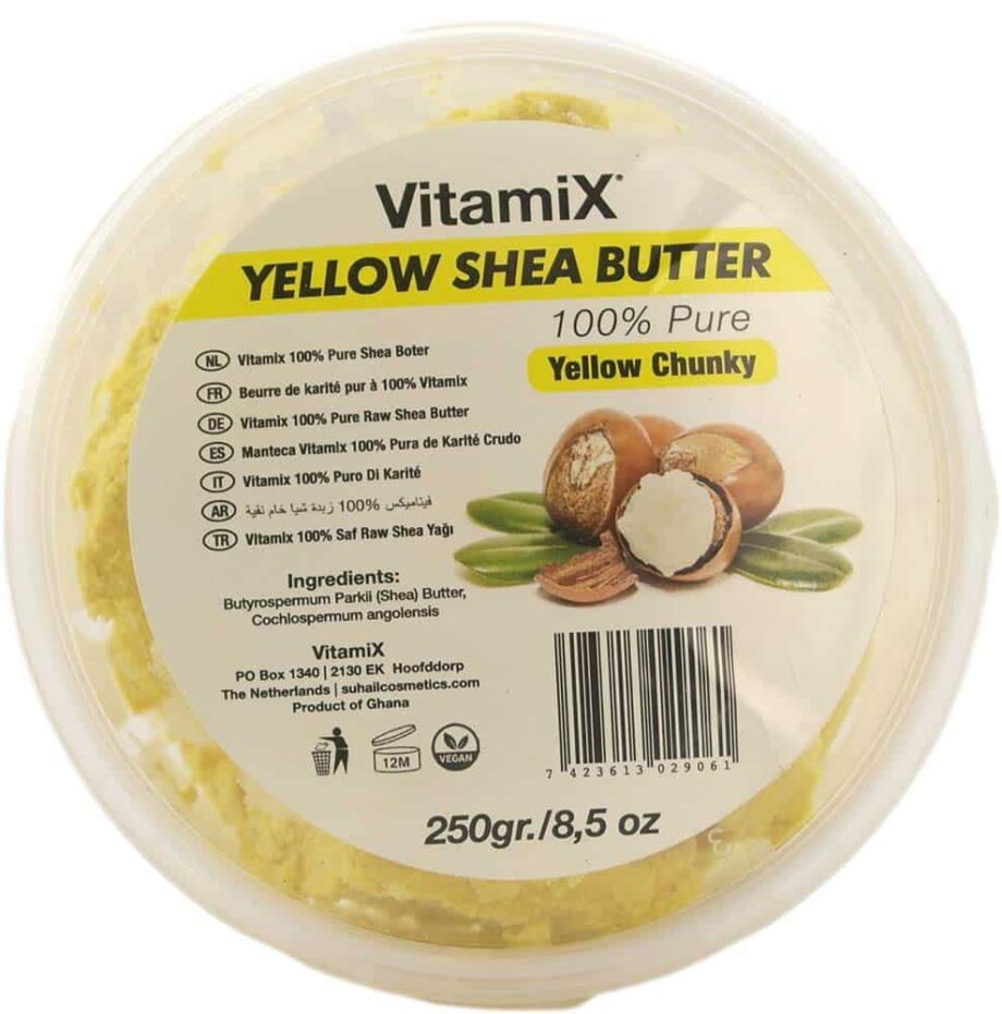 VitaminiX Yellow Shea Butter Chunky 250 g