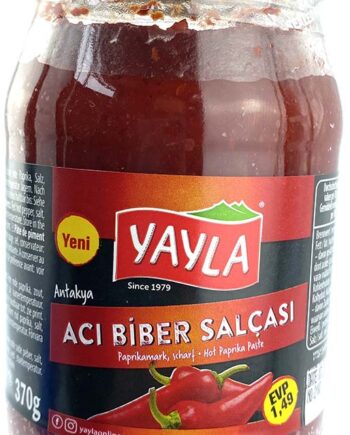 Yayla Stærk Paprikapasta 370 g