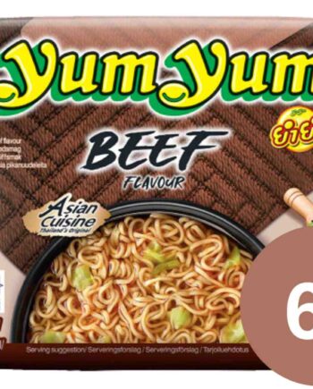 Yum Yum Nudler Okse 6 stk